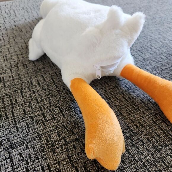White Goose Plush-Soft Swan Stuffed Animal Pillow Huge Cute Cozy Goose. NEW!! - Picture 8 of 12